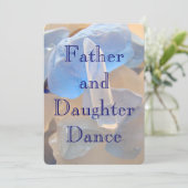 Einladungen nach Wunsch Vater & Tochter Tanz lädt  (Stehend Vorderseite)