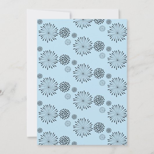 Einladungen Niedlich Moderne (Rückseite)