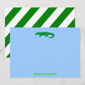 Einladungen/Notecards Mitteilungskarte (Vorne/Hinten)