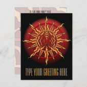 Einladungen Personalisierte Native Spirit Card (Vorne/Hinten)