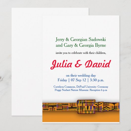 Einladungen Reihe 2. (Vorne/Hinten)