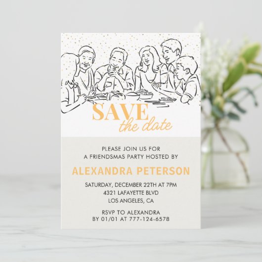 Einladungen Save the Date (Stehend Vorderseite)