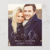 Einladungen Save the Date des Fotos (Vorderseite)