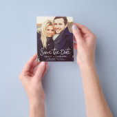 Einladungen Save the Date des Fotos Flyer (Gruppe)