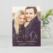 Einladungen Save the Date Foto (Stehend Vorderseite)