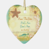 Einladungen Save the Date Keramikornament (Rechts)