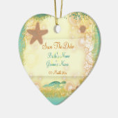 Einladungen Save the Date Keramikornament (Links)