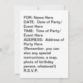 EINLADUNGEN - SCHATTEN DER SECHZIGER (Rückseite)