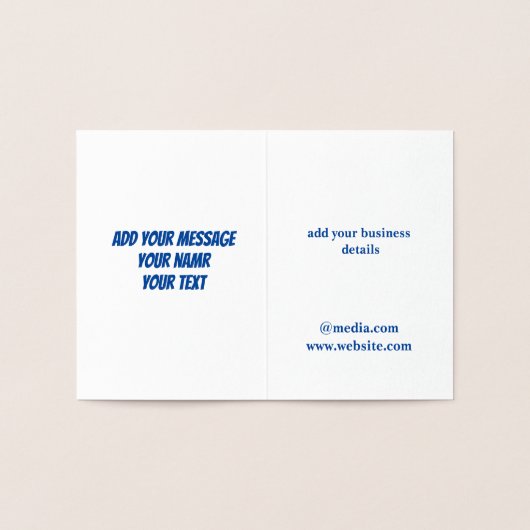 Einladungen & Schreibwaren für Weihnachten (Innenseite)