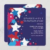 Einladungen | Sparks fliegen am 4. Juli (Vorne/Hinten)