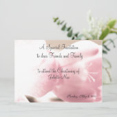 Einladungen Taufe Weihnachten Vorlagen (Stehend Vorderseite)