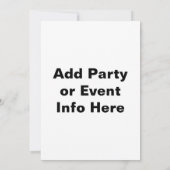 EINLADUNGEN - The WorCHESHIRE CAT (Rückseite)