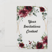 Einladungen und Ankündigungen (Vorne/Hinten)