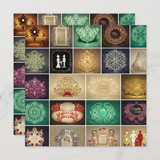 Einladungen und Ankündigungen (Vorne/Hinten)