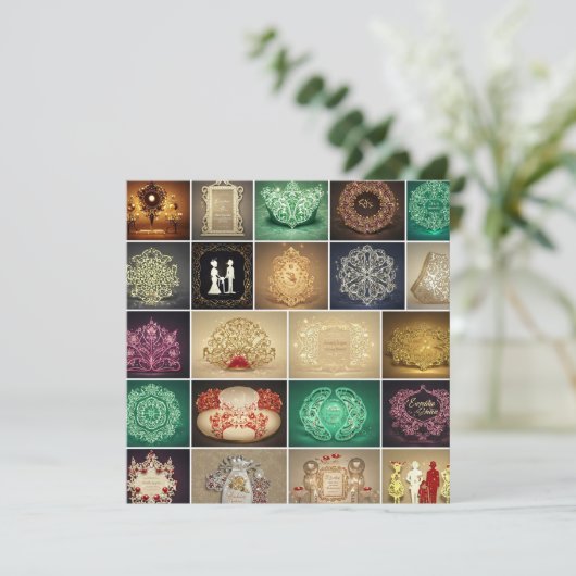 Einladungen und Ankündigungen (Stehend Vorderseite)