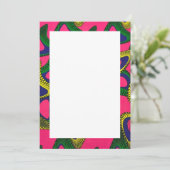 Einladungen und Ankündigungen für afrikanische Pri (Stehend Vorderseite)