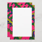 Einladungen und Ankündigungen für afrikanische Pri (Vorne/Hinten)