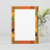 Einladungen und Ankündigungen für afrikanische Pri (Stehend Vorderseite)