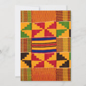 Einladungen und Ankündigungen für afrikanische Pri (Rückseite)