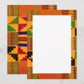 Einladungen und Ankündigungen für afrikanische Pri (Vorne/Hinten)