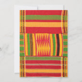 Einladungen und Ankündigungen für afrikanische Pri (Rückseite)