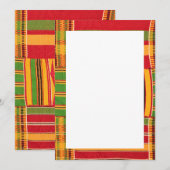 Einladungen und Ankündigungen für afrikanische Pri (Vorne/Hinten)