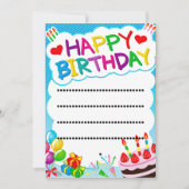 Einladungen und Annocements for all your events (Vorderseite)