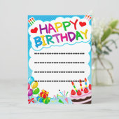 Einladungen und Annocements for all your events (Stehend Vorderseite)