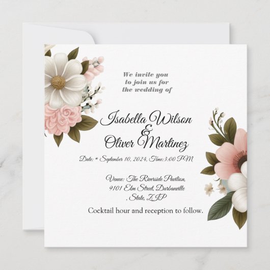 Einladungen und ortsfeste Anlagen (Vorderseite)