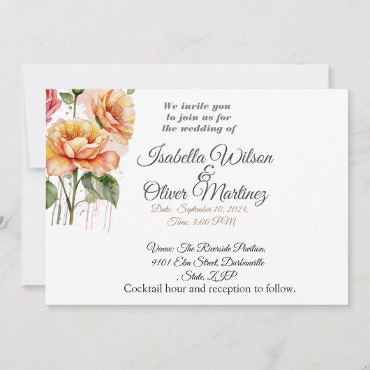 Einladungen und ortsfeste Anlagen (Vorderseite)