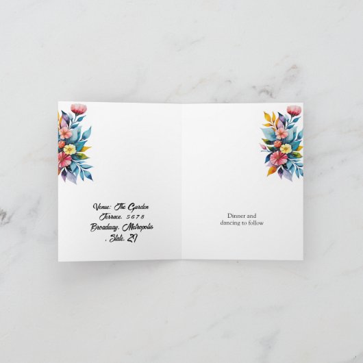 Einladungen und ortsfeste Anlagen (Innenseite)