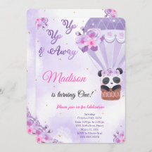 Einladungen von Air Ballon