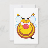 Einladungen von Angry Honey Bee (Vorderseite)