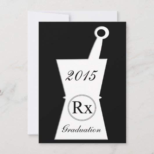 Einladungen von Apotheker zur Graduation Party #38 (Vorderseite)