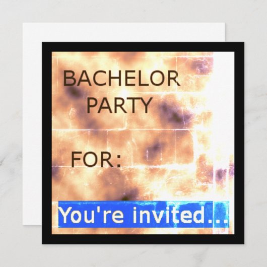 Einladungen von Bachelor-Gruppen (10) (Vorne/Hinten)