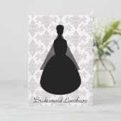 Einladungen von Bridesmaid Luncheon (Stehend Vorderseite)