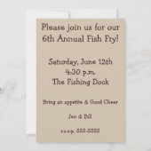 Einladungen von Fischen (Rückseite)