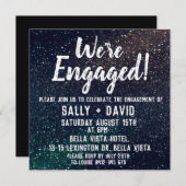 Einladungen von Glitzer (Vorne/Hinten)