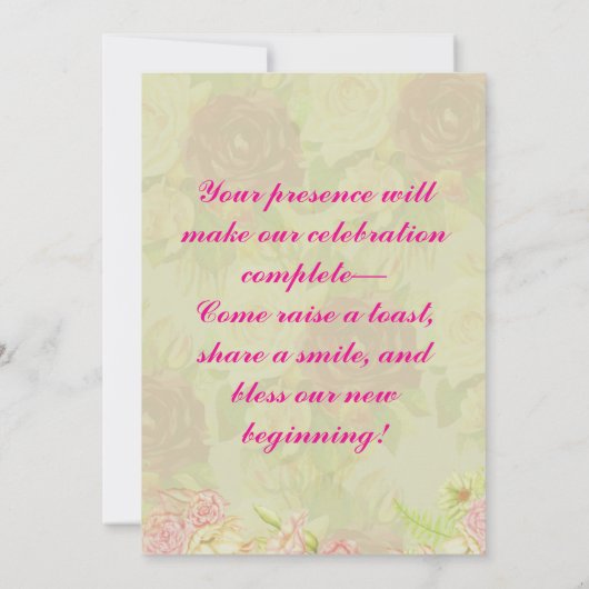 Einladungen von Grihapravesh (Rückseite)