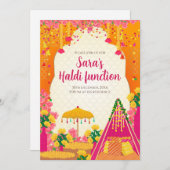 Einladungen von Haldi & Digital Mayoun (Vorne/Hinten)