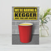 Einladungen von Kegger (Stehend Vorderseite)