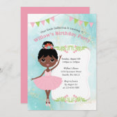 Einladungen von Mädchen zum Geburtstag (Vorne/Hinten)