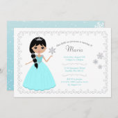 Einladungen von Mädchen zum Geburtstag (Vorne/Hinten)