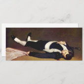 Einladungen von Manet Dead Matador (Vorne/Hinten)