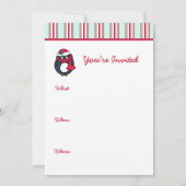 Einladungen von Pinguin (Rückseite)