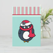 Einladungen von Pinguin (Stehend Vorderseite)