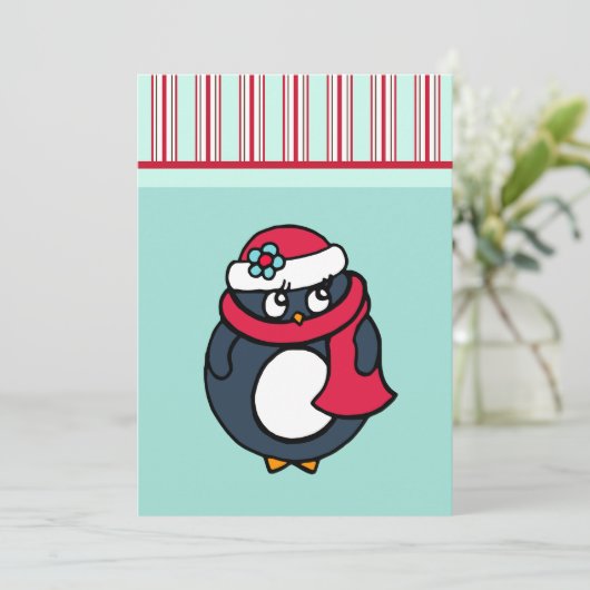 Einladungen von Pinguin (Stehend Vorderseite)