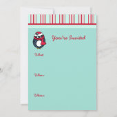 Einladungen von Pinguin (Rückseite)