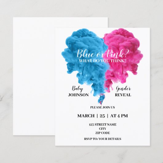 Einladungen von Rauchern (Vorne/Hinten)