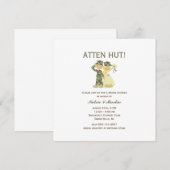 Einladungen von Soldaten und Polterabend (Vorne/Hinten)